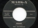 HEAR - Rare Doo Wop 45 - The Universals - Again - Mark-X # 7004 - M-