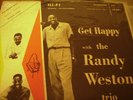 Randy Weston Trio, Get Happy, Riverside Lp # 12-203, vg++