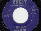 ROCKABILLY SURF POPCORN INSTR 45 THE GEE CEES BUZZ SAW GLEN CAMPBELL CREST 1088