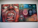 KING CRIMSON IN THE COURT OF THE KING 1969 SD 8245 1ST Vinyl LP EX + WAKE 1ST