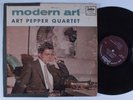 ART PEPPER QUARTET Modern Art INTRO LP
