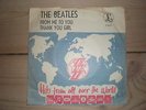 THE BEATLES , FROM ME TO YOU / THANK YOU GIRL , RED LABEL  R 5015 , DENMARK