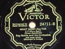 Ray Noble/Al Bowlly-What Now b/w Henry King Victor scroll 24711 78 N-