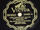 Ray Noble/Al Bowlly-Love Locked Out/Lover's Lane Victor scroll 24485 78 N-/E+