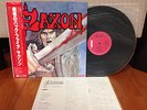 SAXON - s/t LP rare Japan press w/obi nwobhm iron maiden motorhead angel witch