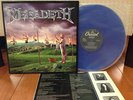 MEGADETH - Youthanasia LP 1994 ORG. blue vinyl G/F metallica slayer anthrax