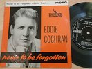 EDDIE COCHRAN  rare   EP   7 never to be forgotten 1ST PRESS crisp EX 