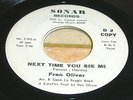 LISTEN - RARE POPCORN NORTHERN SOUL - FRAN OLIVER- NEXT TIME YOU SEE ME- MINT