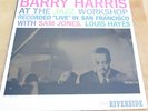 BARRY HARRIS SAM JONES WORKSHOP RIVERSIDE PRISTINE LP