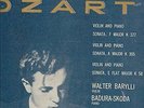 Mozart Sonatas F,A,E Westminster mono Barylli, Badura-Skoda