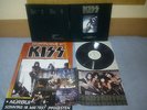 KISS-ROCK AM RING/REUNION LEATHER  GREEN COLOR LP No177/275 rare LIVE+2 posters