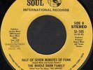 FUNK whole darn family HALF OF SEVEN MINUTES OF FUNK breakbeat classic 45