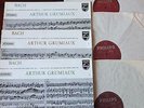 BACH SOLO VIOLIN SONATAS PARTITAS 3-LP's GRUMIAUX PHILIPS SAL 3472/4 NM-/NM