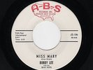 '60 ROCKABILLY/Teen R&R BOBBY LEE Miss Mary/Little Girl A-B-S 106 VG++ HEAR BOTH