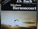 BACH 6 Suites for Solo Cello / HARNONCOURT cello - HARMONIA MUNDI FRANCE 3LP BOX