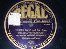 JAZZ 78 rpm RECORD Regal SINGING SOPHOMORES Melodía Humorística TIP-TOES Sweet..