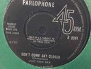 JUST FOUR MEN don´t come any closer UK R&B BEAT MOD Pre-WIMPLE WINCH 45
