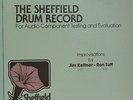 SHEFFIELD DRUM RECORD Jim Keltner Ron Tutt  Audio Testing LP  Direct Disc