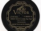 JELLY ROLL MORTON: Sweet Aneta Mine - Victor V-38093 - Jazz 78 RPM