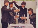 Les Beatles - Tell Me What You See EP - rare French Champagne cover WITH TAB