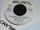 Cool Funk Soul Version MEL TAYLOR Diamonds Are Forever James Bond 45 AVALANCHE