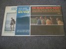 Set of 3 Original Mono Beach Boys LPs in Shrink Surfer Girl, Surfin USA, Today