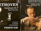 HUNGARY 2 LPs BEETHOVEN Symphony No. 5 Violin Concerto in D maj FERENCSIK
