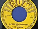 ONIE WHEELER 45 Jump Right Out Juke Box  SUN 315 VG+ ORIGINAL 1958 Rockabilly