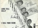 BEATLES 'LONG TALL SALLY' DENMARK 'SIGNED' PS 45
