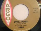 ETTA JAMES - SEVEN DAY FOOL - ARGO 5402 - Northern Soul - VG+/VG++