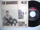 THE SHAMROCKS Dont Say Orig. D Polydor Inter. PS Single TOP SCHÖNER ZUSTAND 