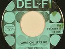 RITCHIE VALENS rockabilly rock roll 45 “Come on, Let’s Go” DEL-FI ’57 NM SUPERB