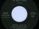 DENISE LA SALLE The Right Track NORTHERN SOUL 45 on PEACE VG+