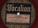 BROWN WAX VOCALION 14633 VIOLA McCOY PORTER GRAINGER Rare Blues 78 rpm
