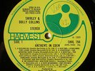 SHIRLEY & DOLLY COLLINS - ANTHEMS IN EDEN UK 1st HARVEST NO EMI SOLD IN UK LABEL