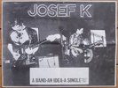 JOSEF K Radio Drill Time orig promo poster UK 1980 great PUNK POSTCARD GLASGOW
