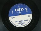 1957 RARE CHESS RECORDS 1671-CHUCK BERRY-ROCK AND ROLL MUSIC / BLUE FEELING-78