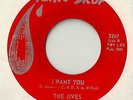 THE JIVES I WANT YOU / LOVE chicano soul FUNK Tear Drop  45