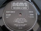 Black Sabbath SABOTAGE UK LP  1ST 1Y2/2Y1 UNPLAYED AND 100% MINT MUSEUM GRADE