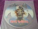 IRON MAIDEN THE EVIL THAT MEN DO UNCUT shaped picture disc 1988 EMI RARE EMP64