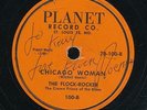 14pc78-Blues-Planet 100- The Flock Rocker-Autographed- VERY RARE