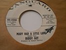 BUDDY GUY   MARY  HAD A LITTLE LAMB,SWEET LITTLE ANGEL  L=M-,VINYL V++,EX+DJ