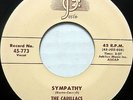 THE CADILLACS 45 Sympathy / No Chance JOSIE Doo Wop ORIGINAL PRESS #BB1864