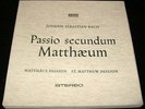 Bach Richter Passio Secundum Matthaeum ARCHIV Stereo 4 LP Set MINT St. Mathew
