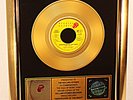 Rolling Stones, Undercover Of The Night, Gold Record, goldene Schallplatte Award