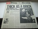 JETHRO TULL THICK AS A BRICK NEWSPAPER SLEEVE VINYL LP EXCELLENT