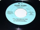 RARE DEEP SOUL FUNK Al Glover & Gloria Till The End Of Time 45 Shiny NM