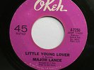 MAJOR LANCE No Soul Okeh #7250 45rpm Investigate b/w Little Young Lover LISTEN