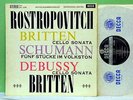SXL 2298 ED1 * Cello and Piano * DEBUSSY, BRITTEN * Rostropovich, Britten * NM