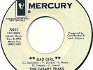 ZAKARY THAKS - BAD GIRL VG++ PROMO 45 '66 garage punk HEAR Mercury